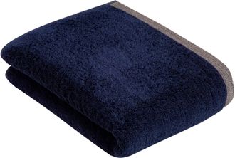 Bugatti Badetuch »Prato« Uni Farben, mit melierter Optik im Saum