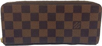Louis Vuitton Rose Ballerine Damier Canvas Long Wallet (Bi-Fold) (Pre-Owned)