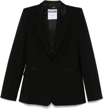 Moschino Blazer in lana - Nero