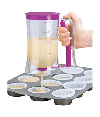 Trade Shop Trade Shop - Crema Cupcake Pastel Dise&ntilde;o Dispensador Cocina Molde Muffin