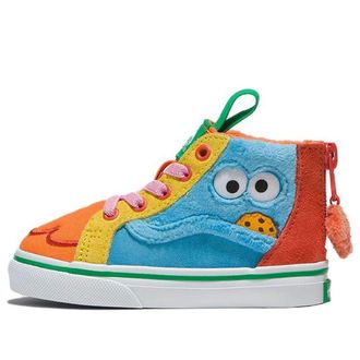 Vans (TD) Vans Sk8-Hi Zip x Sesame Street Cookie Monster VN000C4PBMC