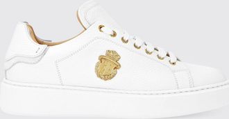 Billionaire Boys Club Sneakers basse in pelle a grana con logo applicato e suola in gomma
