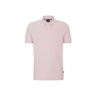 HUGO BOSS Heren, Tops, Roze, Maat: 2XL Katoen