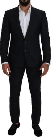 Dolce & Gabbana Martini Slim Fit Pak - Heren - Business pakken - Blauw - S - Wol - Kostuums