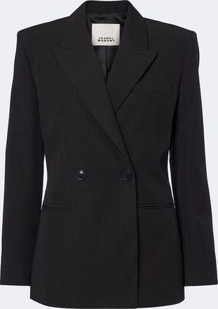 Isabel Marant Blazer cruzado Ranya de lana virgen
