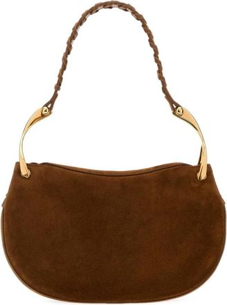 Alexander McQueen Wishbone - Dames - Schoudertassen - Bruin - ONE Size - Tassen