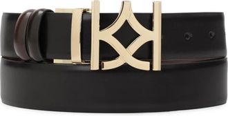 Kazar Manuela Riem - Dames - Riemen - Zwart - 100 CM - Leer - Accessoires