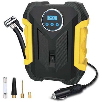 OEM Inflador De Neum&aacute;ticos Para Coche, Xu, Compresor De Aire Port&aacute;til De 12 V, Compresor De Aire De 150 Psi Con Man&oacute;metro De Presi&oacute;n De Neum&aacute;ticos Y Luz L