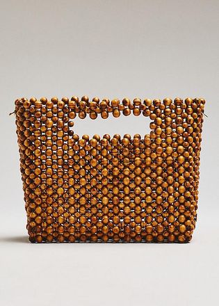 Dolce Vita Linzy Wood Beaded Hand Bag