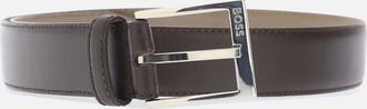 HUGO BOSS Mens Ellotyo Belt - Brown - Size: 46 inch