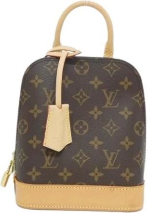 Louis Vuitton Borsa Mini in Tela Pre-owned - - Pre-owned - Donna - Marrone - ONE SIZE
