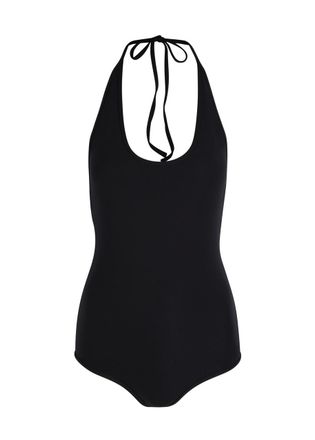 Toteme Halterneck Swimsuit - Black - S (UK8-10 / S)