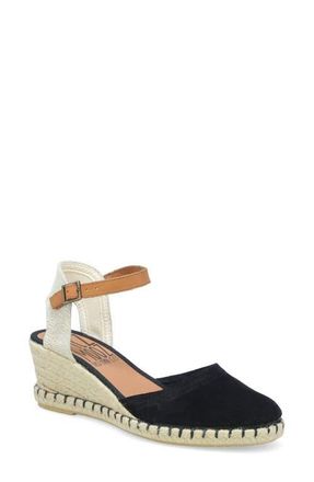 Miz Mooz Malena Espadrille Wedge in Black at Nordstrom, Size 9.5-10Us