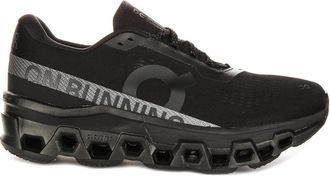 On Running Cloudmonster 2 Zwart Grijs Heren Sneakers - Heren - Hardloopschoenen - Zwart - 43 EU - Leer - Fitness