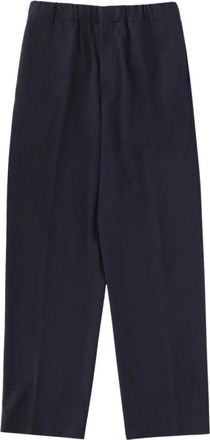 Lardini Rechte broek - Heren - Straight fit broeken - Blauw - XL - Wol - Broeken