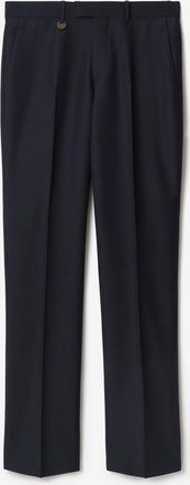 Burberry Wool Mohair Tailored Trousers