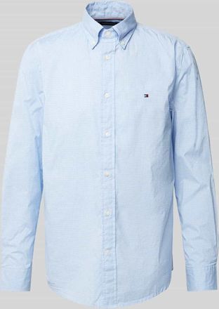 Tommy Hilfiger Regular Fit Hemd aus reiner Baumwolle in Hellblau, Größe M
