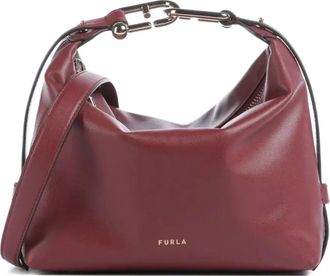 Furla Schoudertas met kettinghengsel - Rood
