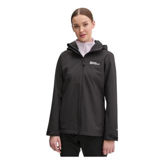 Jack Wolfskin Trailtime 2L Jacket - Dames - Windbreakers - Zwart - S - Wol - Fitness