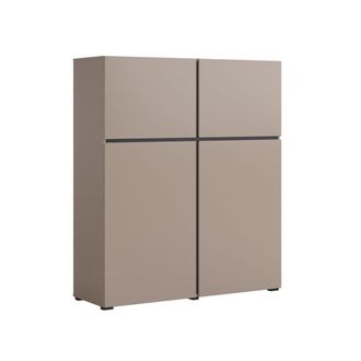 Petits Meubles Buf&eacute; 4 puertas paneles laminados topo
