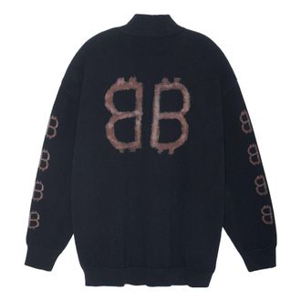 Balenciaga Crypto Sweater Medium Fit Black 750413T32801000