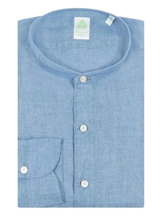 Finamore buttoned shirt - Blue
