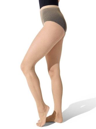 Capezio Professional Fishnet Seamless Tight in Dark Beige at Nordstrom, Size Small/medium