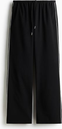 H&M Kordelzughose - Schwarz