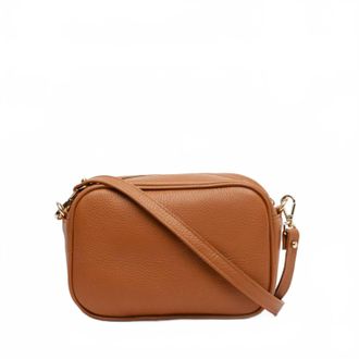 Florez jeans Womens Sophie Camera Bag In Caramel