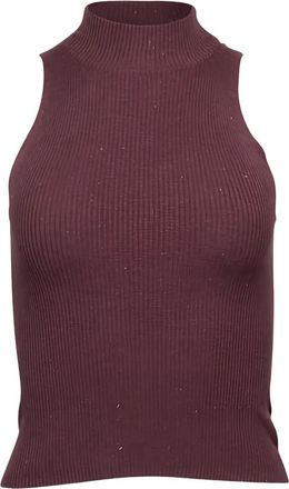 Brunello Cucinelli Top in maglia - Rosa