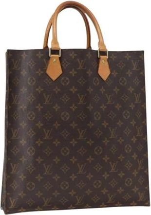 Louis Vuitton Pre-owned Tote Bags, female, Brown, Size: ONE SIZE Pre-owned Canvas Tote Bag