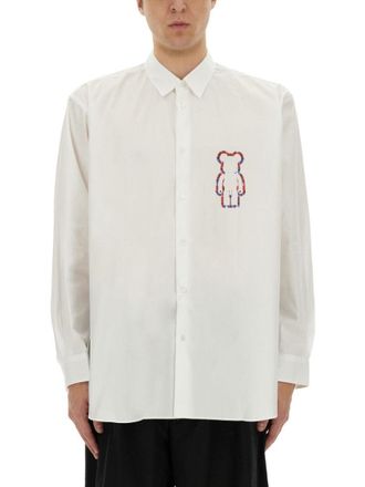 Comme Des Gar&ccedil;ons White Poplin Shirt