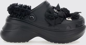 Balenciaga Mules Jibbitz x Crocs in EVA con plateau e borchie decorative