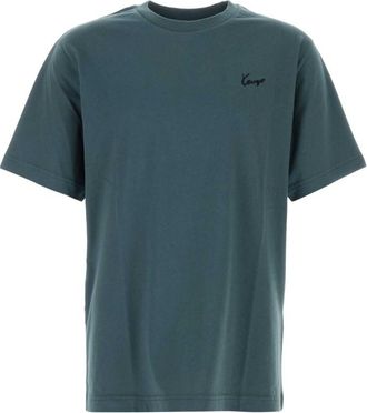 Kenzo Anthracite Blue Logo T-Shirt