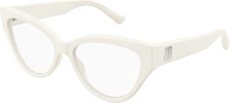 Balenciaga Cat Eye Brillen - Dames - Brillen - Wit - 56 MM - Accessoires