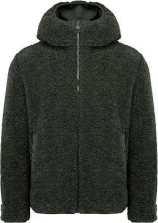 Bomboogie Chaqueta Reversible con Capucha - Jackets - Hombre - Verde - XL