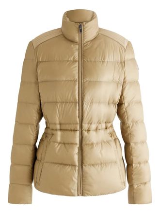 Fusalp cinched quilted puffer jacket - women - Polyamide - 36 - Neutrals