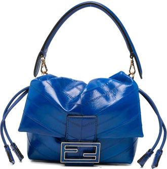 Fendi Dames, Tassen, Blauw, Maat: ONE Size Zijde