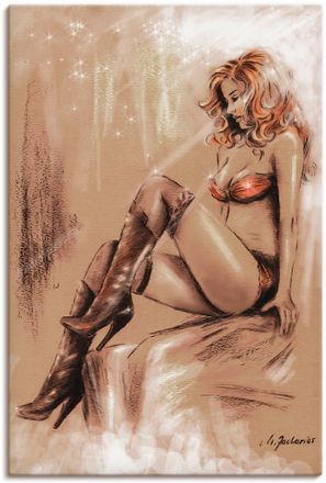 Artland Wandbild »High heels im Licht« Frau 1 Stk. tlg. als Alubild, Outdoorbild, Leinwandbild in verschied. Grössen