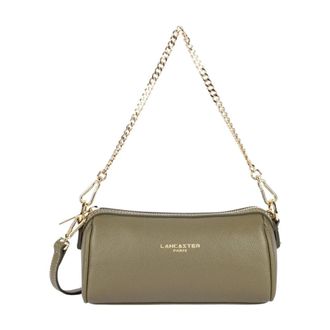 Lancaster Milano Ana Crossbody Tas - Dames - Tassen - Groen - Maat: ONE Size Leer