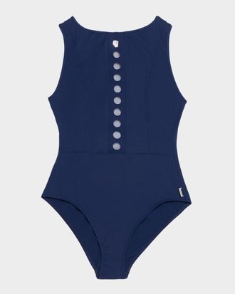 Shan Billy Rose One-Piece Swimsuit