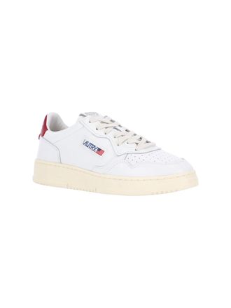 Autry Leather Low-Top Sneaker - White