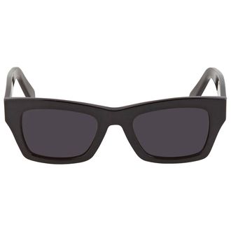 Ferragamo Salvatore Ferragamo Grey Rectangular Ladies Sunglasses SF996S 001 51