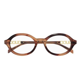 Gucci Glasses, female, Brown, Size: 51 MM Optical Frame