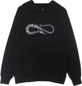 PROPAGANDA Skullsnake Hoodie Lichtgewicht Lange Mouw - Heren - Hoodies - Zwart - XL - Katoen - Hoodies & sweatvesten