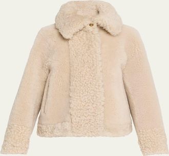 Moncler Gobain Shearling Jacket