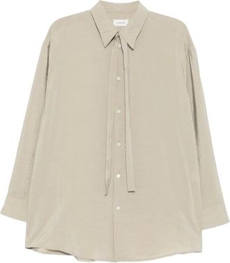 Christophe Lemaire Camicia a maniche lunghe - Toni neutri