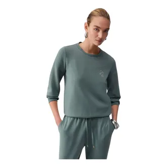Liu Jo Dames, Sweatshirts & Hoodies, Groen, Maat: XS