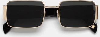 Retro Superfuture Sunglasses Z Black Tas Black/Gray Faded Unisex