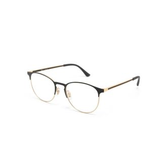 Ray-Ban Glasses, unisex, Black, Size: 51 MM Rb6375 3051 Optical Frame